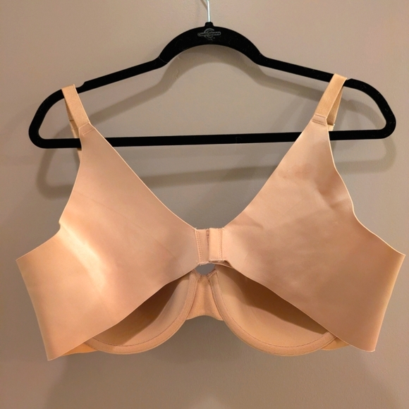 Soma Vanishing Back Full Coverage Bra Beige 42C - Picture 2 of 6